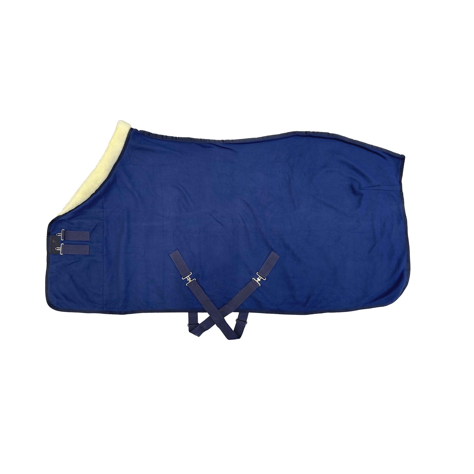 Classic Navy and Cream Horse Turnout Rug