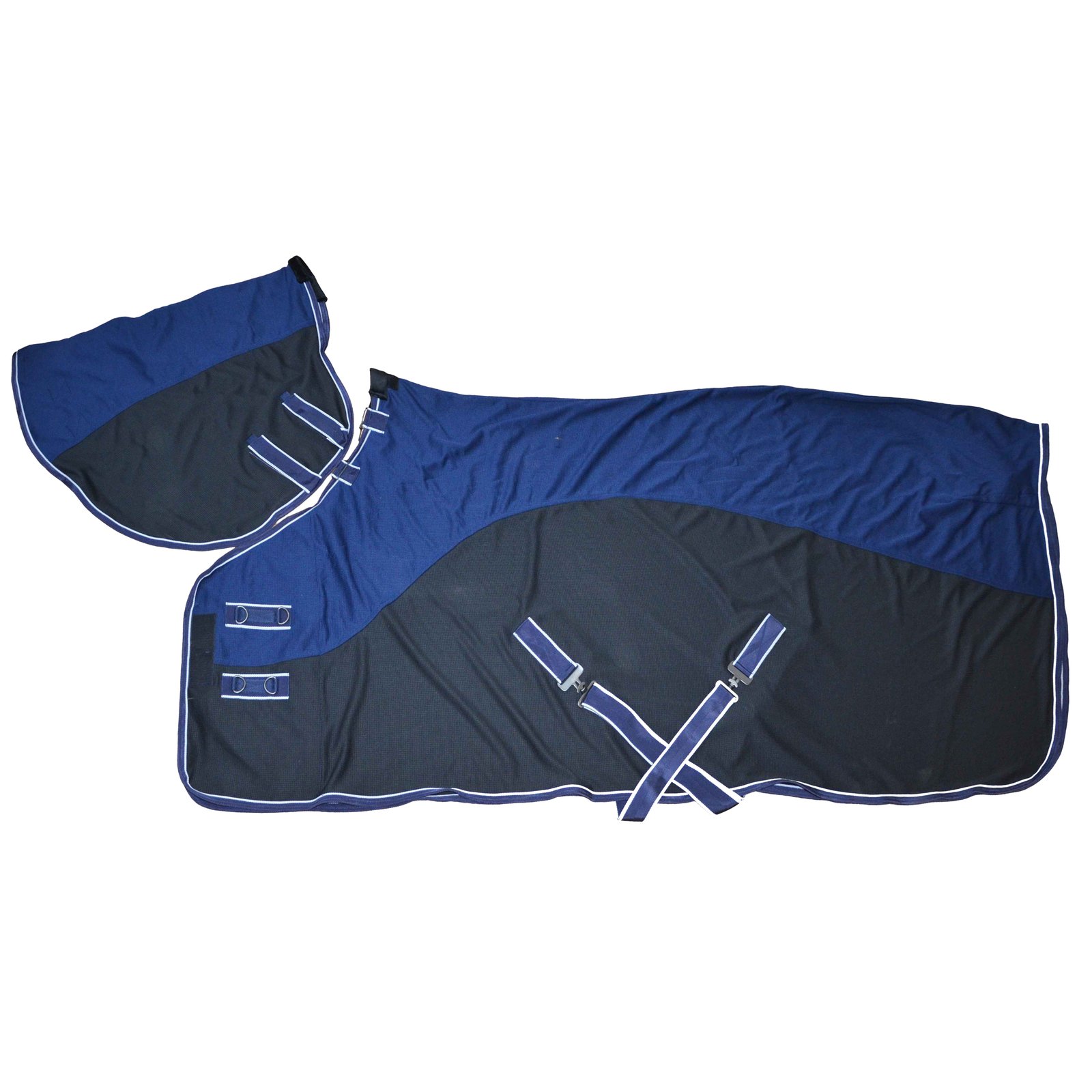 Royal Blue Professional Turnout Blanket with Neck Cover