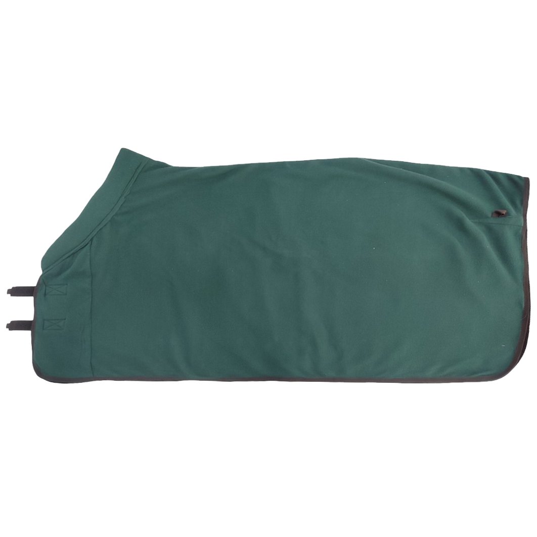 British Racing Green Heritage Fleece Rug