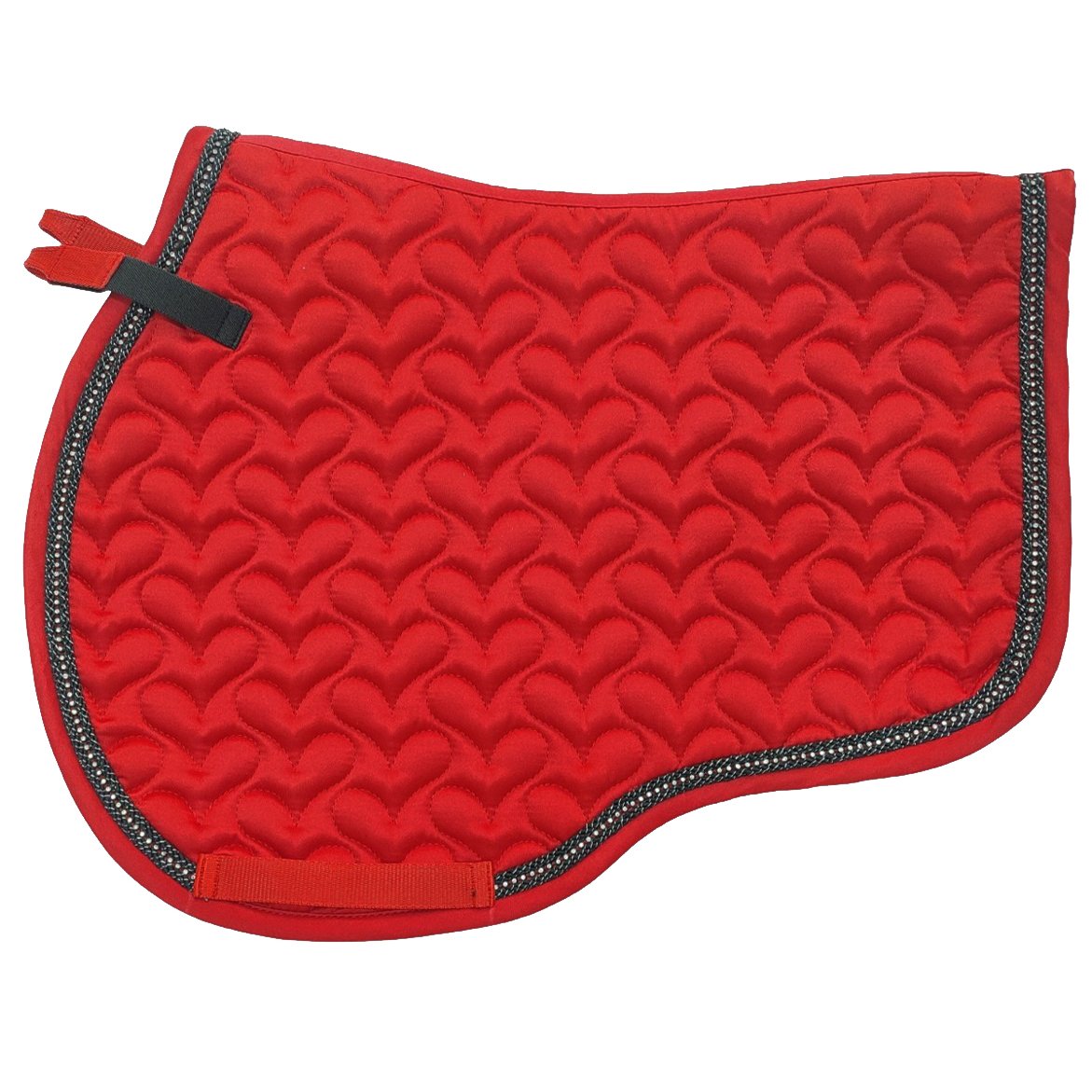 Crimson Heart Quilted Performance Saddle Pad
