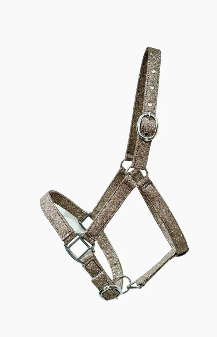Glitter Gold Mini Halter