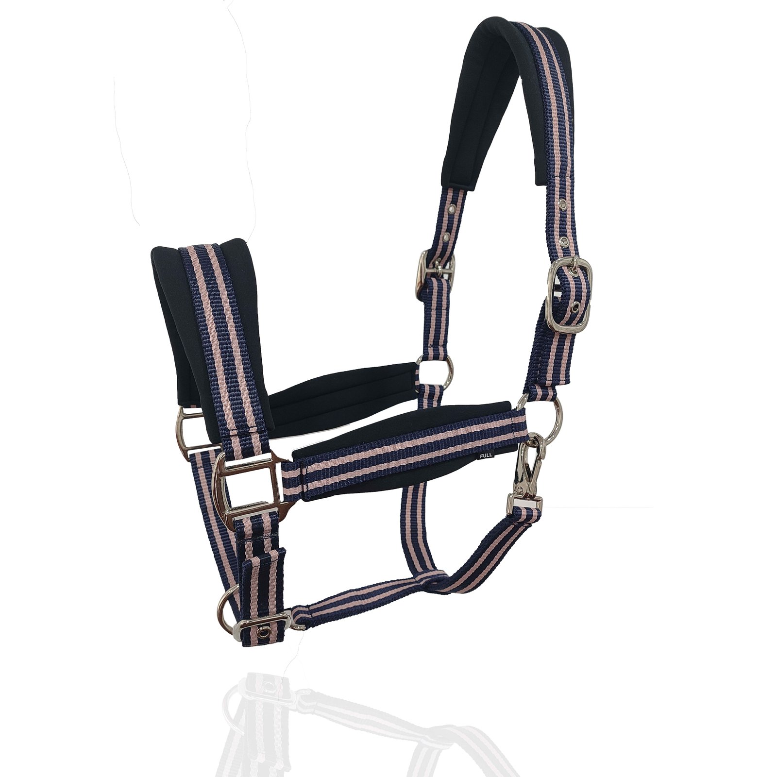 Elegance Stripe Textile Halter