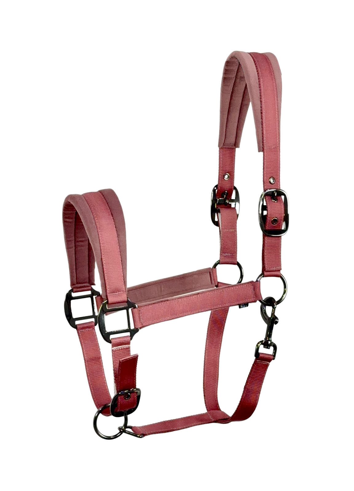 Rose Pink Padded Textile Halter